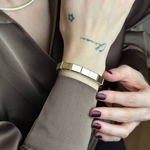 14 Ayar Altın Kelepçe Bileklik – Zarif ve Şık Tasarım - 2