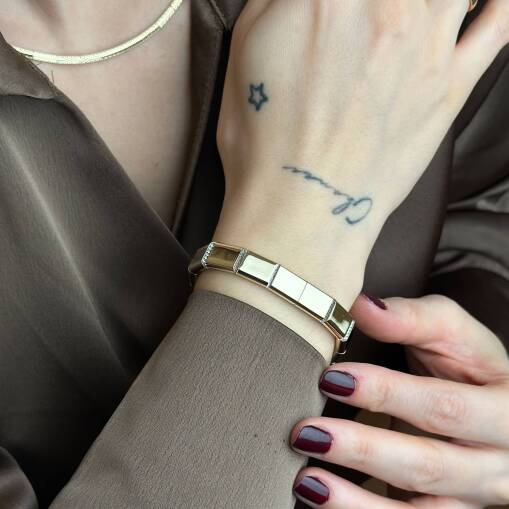 14 Ayar Altın Kelepçe Bileklik – Zarif ve Şık Tasarım - 6