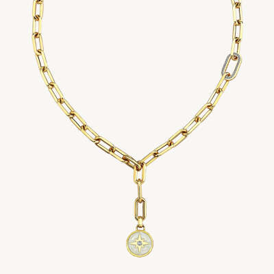 Kutup Yıldızı Kolye 14 Ayar Altın | Çetaş Eterna - ENGİNGOLD CETAŞ