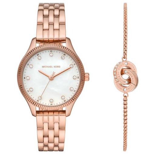 Michael Kors MK1025 Bayan Set Kol Saati ve Bileklik - 1