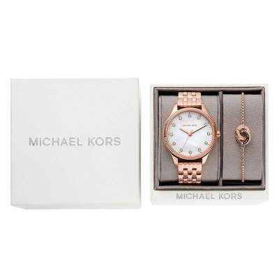 Michael Kors MK1025 Bayan Set Kol Saati ve Bileklik - 4