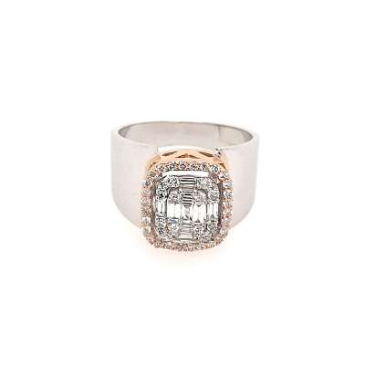 Pırlanta Baget Yüzük - 2