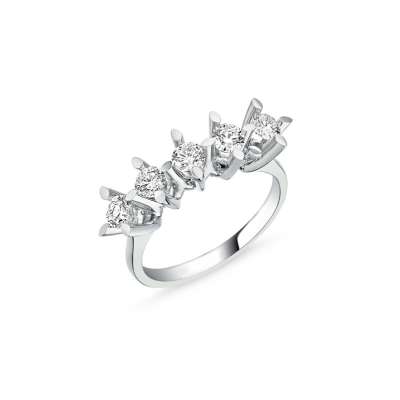 Pırlanta Beştaş Yüzük 14k 95-99 - ENGİNGOLD