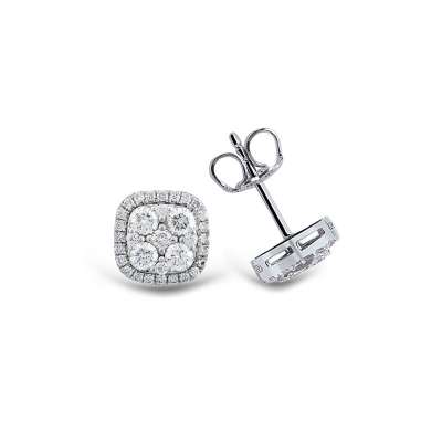 Pırlanta Coronet Tektaş Küpe - ENGİNGOLD STR