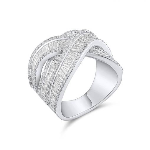 Pırlanta Dainty Yüzük - 1