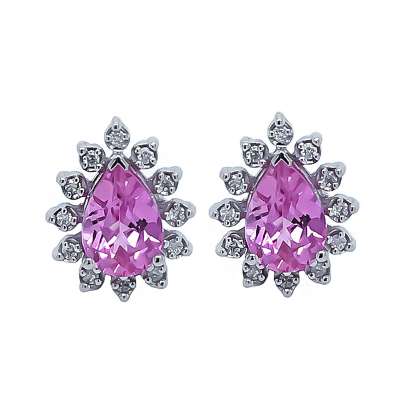 Pırlanta Damla Model Küpe - ENGİNGOLD