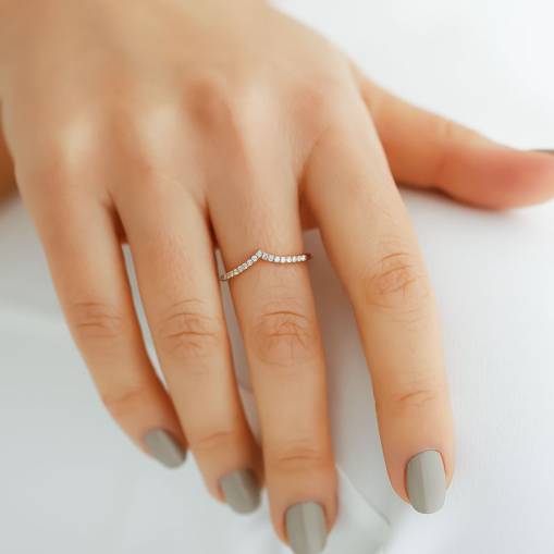 Pırlanta Eklem Yüzük - 4