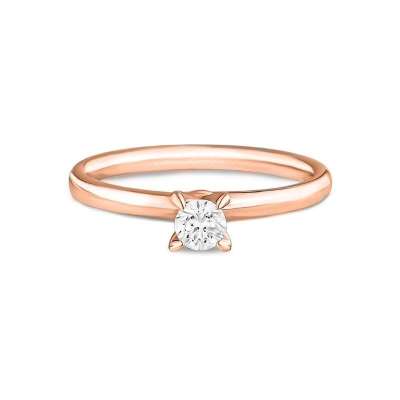 Pırlanta Pençe Tırnak Tektaş Yüzük - 2