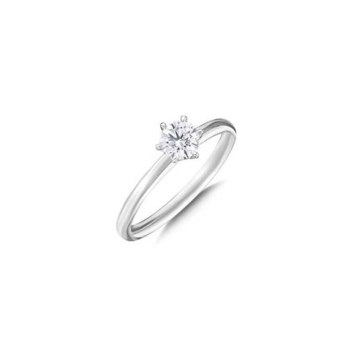 Pırlanta Tektaş Pençe Altı Tırnak Yüzük - 1