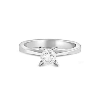 Pırlanta Tektaş Yüzük 0,38ct - ENGİNGOLD