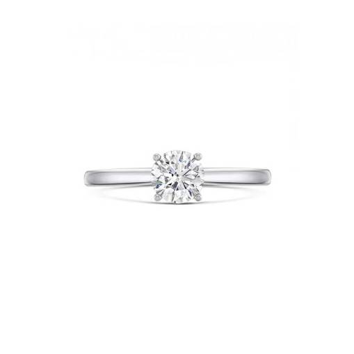 Pırlanta Tektaş Yüzük-14k 0,30 - 2