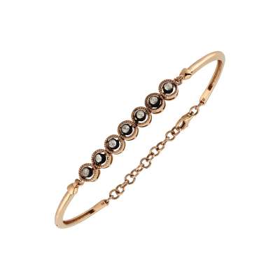 Rose Altın 0.26 Ct Elmas Bileklik - ENGİNGOLD MDL