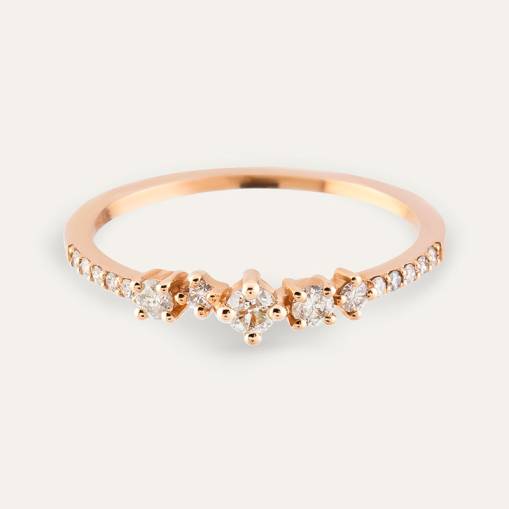 Sırataşlı Pırlanta Eklem Yüzük - 1