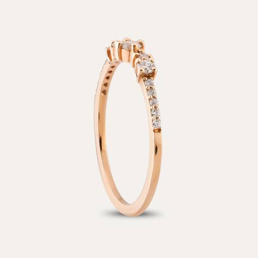 Sırataşlı Pırlanta Eklem Yüzük - 3