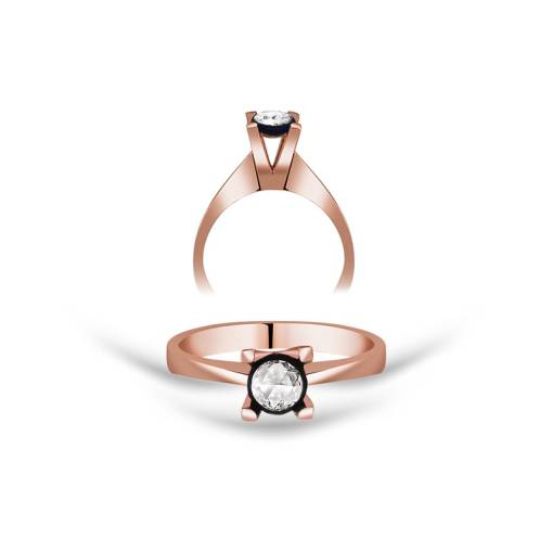 Tektaş 0.19 Ct Elmas Yüzük - 3