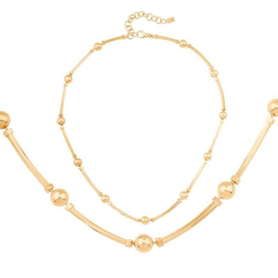 14 Ayar Altın Top Kolye – Modern ve Şık Tasarım - ENGİNGOLD EMA