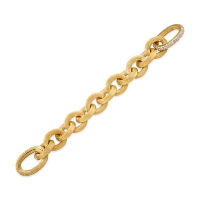 14 Ayar Altın Mat Zincir Bileklik – Modern Tasarım - 3