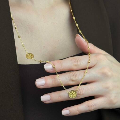 22 Ayar Altın Zincir Kolye – Dorika Reşat Şık Tasarım - 1