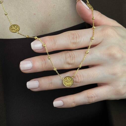 22 Ayar Altın Zincir Kolye – Dorika Reşat Şık Tasarım - 2