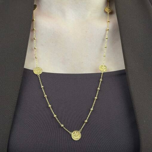 22 Ayar Altın Zincir Kolye – Dorika Reşat Şık Tasarım - 3