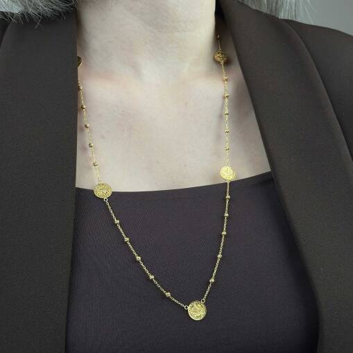 22 Ayar Altın Zincir Kolye – Dorika Reşat Şık Tasarım - 4