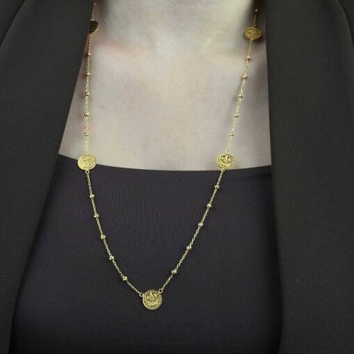 22 Ayar Altın Zincir Kolye – Dorika Reşat Şık Tasarım - 5