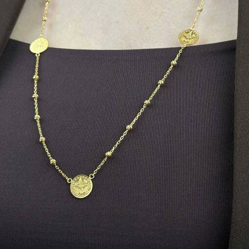 22 Ayar Altın Zincir Kolye – Dorika Reşat Şık Tasarım - 6